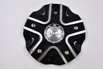Milanni Wheels Gloss Black W/ Chrome & Machine Logo/accents Center Cap Hub Used. Price: $45.00.