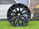 4X R19 Inch 5X120 Vossen Style Black Half Matt Wheels: Fits For F32 F10 F01 New. Price: $1280.28.