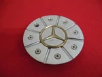 Tsw Mercedes Custom Wheel Center Chrome Finish CAP-T119 9605 Used. Price: $29.95.