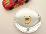 Cadillac Chrome/gold Vogue Oem Wheel Center Cap # 11392 Used. Price: $93.59.