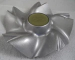 Enkei Wheels Silver Custom Center Caps # CC-053 / Abs 250 Used. Price: $59.95.