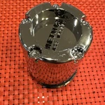Method Race Wheels Chrome Push Thru Center Cap CP-1524B89-2-C1 Has Chip Used. Price: $28.95.