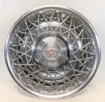 Single 1975-1985 Cadillac Deville Seville Fleetwood 15" Wire Hubcap Wheel Cover Used. Price: $69.99.