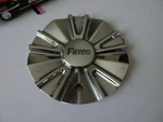 Fierro Chrome Custom Wheel Center Cap # EST-W-N015, F-258 Used. Price: $116.99.