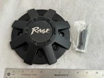 Vision Rage Wheels Incline Black Rim Hub Cover Center C400MB-CAP New. Price: $27.50.