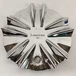 Aftermarket Wheels Chrome Single Center Hub Cap STW-016 Used. Price: $49.95.