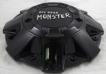 Monster Wheel Gloss Black Custom Center Cap # C-5240-1-SC / C-5240-1-XG Used. Price: $79.95.