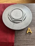 #a 1) Ultra Motorsports Custom Aftermarket Wheel Center Cap Aluminum 89-8090 Used. Price: $18.95.