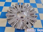 Tyfun Wheels # CSTF706S-1P Chrome Custom Center Cap 65 (qty. 1) Used. Price: $33.61.
