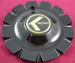 Kraze Wheels Gloss Black Custom Center Cap # 12612295F-2 (1) Used. Price: $69.95.