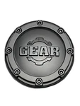 Gear Alloy Matte Black W/gloss Logo Snap In Wheel Center Cap 809K133-UP New. Price: $29.99.