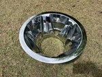 Nice 2008-2010 Silverado 3500 1-TON Dually Rear 17" Wheel Simulator Chrome Used. Price: $119.00.
