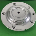 Alessio Wheels Center Cap Chrome P/n: 0008 Used. Price: $28.00.