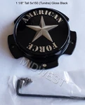 New AFX351G American Force Gloss Black Short 5X150 Wheel Center Cap Screws. Price: $78.88.