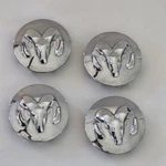 Dodge Ram Durango Dakota Center Cap Set Of 4, 1996-2010 Chrome, Part# 52013982AA Used. Price: $49.99.