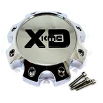 Xd Chrome Wheel Center Hub Cap 6-11/16"OD 2"H Bolt-on Closed-end 1079L170CH1-H50 Used. Price: $34.40.