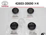 Toyota Genuine Crown Crossover 5AA-TZSH35 Wheel Center Hub Cap 4-SET 42603-30690 New. Price: $58.99.