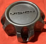 Vision Wheels Rim Cover Center C353-65V Up C353VT-65V LG1711 Hubcap Used. Price: $19.99.