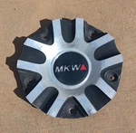 Mkw Custom Wheel Center Cap, Black/silver, Part # C-331-1, SL1106-03 02 Used. Price: $29.95.