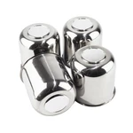 Dewflew 4PCS 4.25" Stainless Steel Trailer Wheel Center Hubcaps New. Price: $67.47.