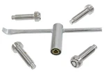 1988-1989 Corvette 17" Wheel Center Cover Lock Kit New. Price: $117.15.