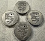 Center Alloy Wheel Hub Cap Set, Oe Porsche 928 911 924 944 968 477 601 051 Used. Price: $139.99.
