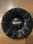 Mkw Black 7" Custom Wheel Center CAPM-575 56772295-F (for 1 Cap) Used. Price: $44.99.