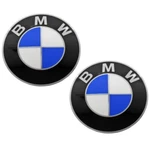 Genuine Oem Set Of 2 Wheel Cap Emblems 70 Mm For Bmw E30 E34 E36 E39 E60 New. Price: $19.16.