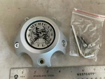 American Outlaw Wheels Silver Rim Hub Lug Cover Center Cap BC-863 900156 New. Price: $49.00.