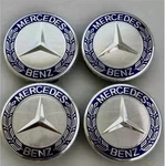 4PACK Fit For Mercedes-benz Wheel Center Caps Emblem Blue Rim Hub Cover Badge New. Price: $39.99.