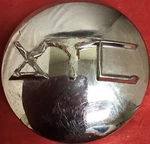 One Used Scratched Xtc Chrome Centercap P/n 31103 /13381. Price: $11.99.