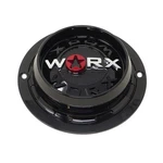 CAP-WX6-BR20 Worx Alloy Gloss Black 5/6-LUG Bolt On Center New. Price: $61.75.