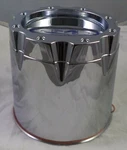 Moto Metal Wheels Chrome Custom Center Caps # 353B136 / S804-09 Used. Price: $39.30.