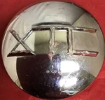 One Used Scratched Xtc Chrome Centercap P/n 31103 /13378. Price: $11.99.