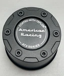 *used American Racing Atx Black Teflon Snap Wheel Center Cap 1307106017. Price: $16.99.