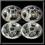 2009-2010 Gmc Sierra 3500 17" Dually Chrome Wheel Simulators And Centers Hubcaps New. Price: $699.00.