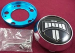 Dub Wheels 'floater' Chrome / Black Custom Center Cap # 1002-35 (1) New. Price: $99.95.