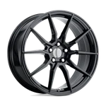 (set 4) Performance Replicas PR193 17X9 5X114.3 24MM Gloss Black Wheels New. Price: $865.72.
