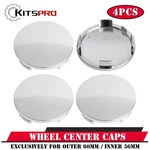 Kitspro 2.4INCH 60MM Wheel Center Caps Pack Of Plastic Rim Covers Chrome New. Price: $21.99.