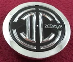 Crave Wheels Chrome / Black Custom Center Cap # M004K60 S2011-07 (1) Used. Price: $29.95.