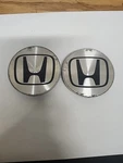 Honda Wheels Chrome Custom Center Caps # 44732-SXO-JO10 Pcs Used. Price: $8.00.