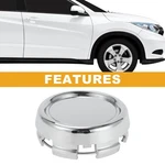 79MM 3.11" Od Universal Car Wheel Hub Center Caps Chrome Silver Tone Pcs New. Price: $19.29.