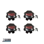 4 X Moto Metal Wheel Center Cap 8 Lug Satin Black W/ Red Tint 1079L170SGBMO1RC New. Price: $83.96.