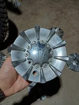 Velocity Chrome Custom Wheel Center Cap # 337-2, SJ712-04 Used. Price: $60.00.