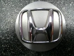 Honda Light Charcoal W/chrome Logo Center Cap 2-3/8" 60MM 44732-T7W-A ONE/1* Used. Price: $5.00.