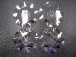 New Vogue Stardust Wheel Chrome Center 6.25" C902201CAP CV03-VOG SET/4*. Price: $160.00.
