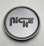 Niche Gloss Anthracite/black Logo Push In Wheel Center Cap 1015-09-05LVB New. Price: $39.00.