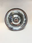 Team Dynamics/ Unknown Chrome Custom Wheel Center Cap* #LC29 (for 1 Cap) Used. Price: $25.00.