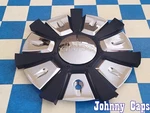 Dolce Wheels # 794-CAP Chrome & Black Center 85 (qty. 1) Used. Price: $124.96.
