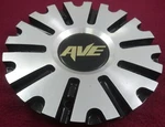 Ave Wheels Silver Gloss Black Custom Center Cap # C004902B/M (1) Used. Price: $59.95.